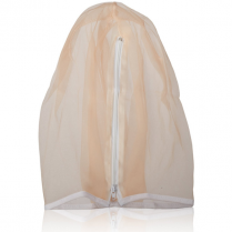 Betty Dain Protector Hood With Zipper Closure White
