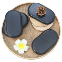 XX-Large Ovular Basalt Stone 4 Piece Pack