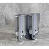Aviva Two Chamber Satin Silver - Translucent