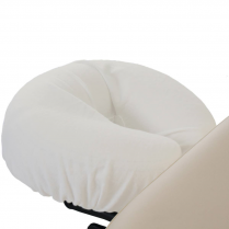 Earthlite Dura-Luxe&trade; Flannel FacePillow Covers White 2pk