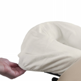 Earthlite Dura-Luxe&trade; Flannel FacePillow Covers White 2pk
