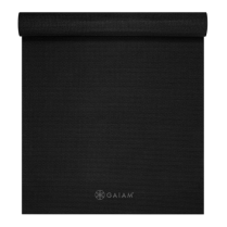 Classic Solid Color Black Yoga Mat (6MM)