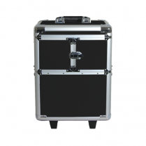 Lockable Aluminum Makeup Case On Wheels