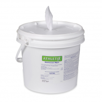 Athletix Disinfecting Wipes Bucket + 1 Roll Of Wipes