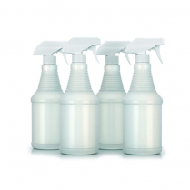 Bottle 32 Oz With Sprayer Natural HDPE