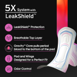 Kotex Ultra Thin Pad Regular 60/Pk