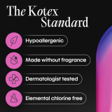 Kotex Ultra Thin Pad Regular 60/Pk