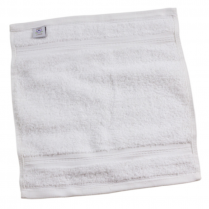 Body Linen Face/Wash Towel White 6PK