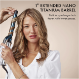 BaBylissPRO&reg; Nano Titanium Extended Barrel Curling Iron - 1"