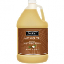 Bon Vital 100% Fractionated Coconut Massage Oil Gallon