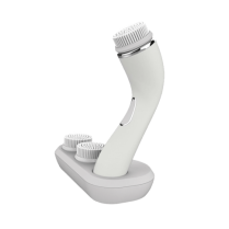 Hand Held Rotary Brush Exfoliation Device With UV