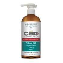 BIOTONE&reg; Lab Blends CBD Massage Oil 11.8 Oz