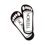 Norvell Cardboard Feet Spray Tan Foot Pads 25 Ct