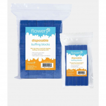 Flowery Buffer D-File Disposable Buffing Blocks 100/pack