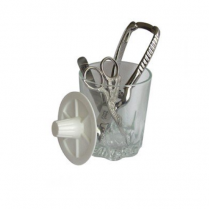 Jar Sterilizing Glass W/ Lid 4 Oz