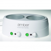 Amber Double Wax Warmer Holds 14 Oz Tins