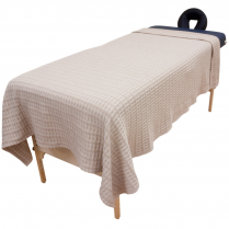 Body Linen Harmony Spa Blanket Waffle Natural