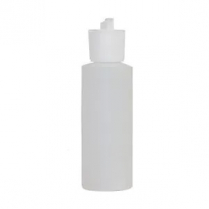 Bottle Natural Plastic With Flip Top Cap 8 Oz