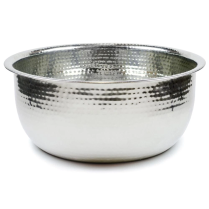 Noel Asmar Hammered Stainless Steel Pedicure Bowl