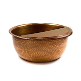 Noel Asmar Footrest Hand Hammered Copper