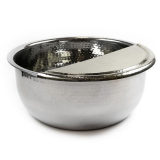 Noel Asmar Footrest Hand Hammered Stainless Steel