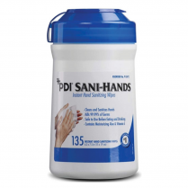 PDI Sani-Hands Instant Hand Sanitizing Wipes 135/Tub*