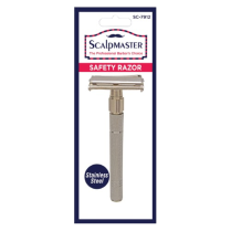Scalpmaster Barber Safety Razor Stainless Steel