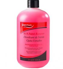 Nail Polish Remover 100% Non Acetone (Super Nail) 16 Oz