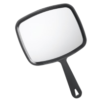 Soft 'N Style Hand Held Mirror Black