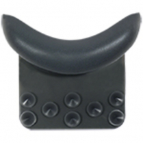 Cushion Deluxe Gel Neck Rest Black For Shampoo Bowl
