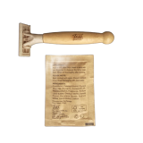 Tess Bamboo Triple Blade Pivot Head Razor Shave Kit