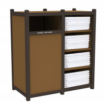 Towel Return Cabinet 40Wx42Hx21D
