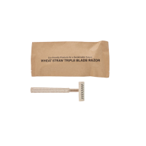 Tess Wheat Straw Triple Blade Razor