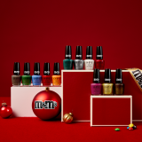 OPI x M&M&rsquo;s Holiday Nail Lacquer Collection
