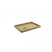 Foh Rustic Wood Tray