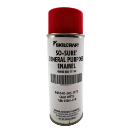 SO SURE GENERAL PURPOSE ENAMEL-GLOSS RED 11136