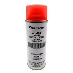 SO SURE PAINT A-A-713 ORANGE FLUORESCENT
