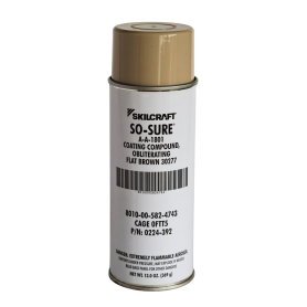 SO SURE PAINT A-A-1801 TAN OBLITERATING COMP 30277