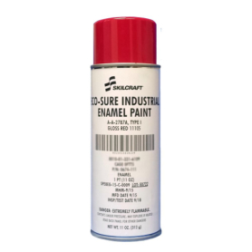 ECO SURE ENAMEL A-A-2787 GLOSS RED 11105