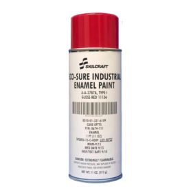 ECO SURE ENAMEL A-A-2787 GLOSS RED 11136