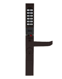 Alarm Lock DL1300-10B1 Pushbutton Aluminum Door Trim