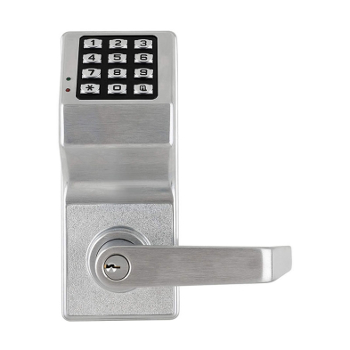 Alarm Lock DL5200 Pushbutton Cylindrical Door Lock with Cylinder Group