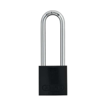 ABUS 72/40HB75-KA Black 3" Anodized LW Aluminum Safety Padlock