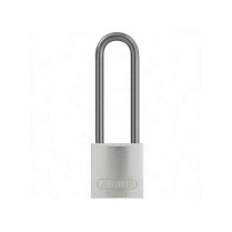 ABUS 72/40HB75-KD Silver 3" Anodized LW Aluminum Safety Padlock