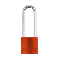 ABUS 72/40HB75-KA Orange 3" Anodized LW Aluminum Safety Padlock