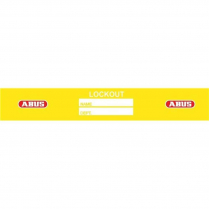 Abus ALO Identi-Shield Vinyl Pressure-Sensitive Lockout Labels
