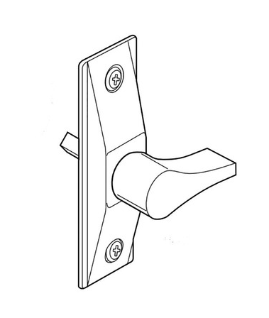 Adams Rite 4565-601-130 Thumbturn Lever Trim