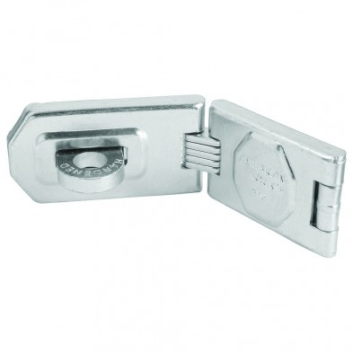 American Lock Single Hinge Hasp, 6-1/4"