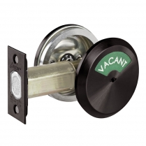 Arrow Lock E50-10B Deadbolt, Occupancy Indicator