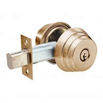 Arrow Lock E61-10 Deadbolt, Single Cylinder, Satin Bronze
